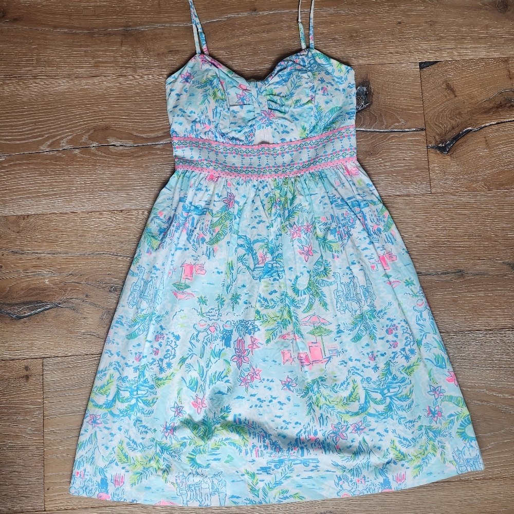 Lilly Pulitzer Multicolor Floral Dress